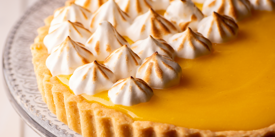 Mmm... Deze frisse lemon meringue taart wil je proberen 
